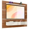 Painel De TV Até 60 Polegadas 2 Portas Natura Off White Arezzo Zanzini - 2