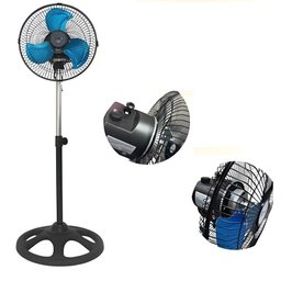 Ventilador Coluna 220v de Chao Potente Profissional 3 Velocidades 45w Coluna Pedestal Giratorio 3 Ve - 4