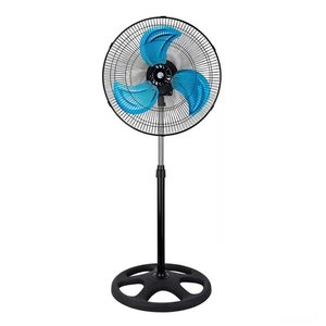 Ventilador Coluna 220v de Chao Potente Profissional 3 Velocidades 45w Coluna Pedestal Giratorio 3 Ve