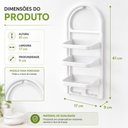 Ver imagem 7 de Yeet Organizador para Banheiro com 2 Prateleiras e Porta Escovas