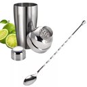 Ver imagem 3 de Kit 5 Colheres Bailarina Inox 29cm Coquetel Sucos Drinks Restaurante Bar Attuale Plasvale