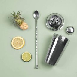 Kit 5 Colheres Bailarina Inox 29cm Coquetel Sucos Drinks Restaurante Bar Attuale Plasvale - 2 Kit 5 Colheres Bailarina Inox 29cm Coquetel Sucos Drinks Restaurante Bar Attuale Plasvale - 2