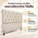 Ver imagem 4 de Cabeceira de Cama Box Casal 140 cm Mallu:Bege