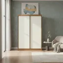 Ver imagem 4 de Guarda Roupa Kappesberg 2 Portas de Correr N571 Canela/Off White
