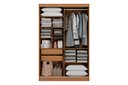 Ver imagem 2 de Guarda Roupa Kappesberg 2 Portas de Correr N571 Canela/Off White