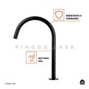 Ver imagem 3 de Torneira para Banheiro Misturador Monocomando Carás Pingoo.casa - Preto