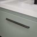 Ver imagem 5 de Gabinete de Banheiro com Cuba e Espelheira Metalo 60cm Pistache - Mgm