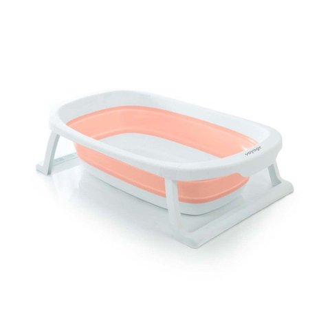 Banheira de Bebê Dobrável Glub Rosa Voyage