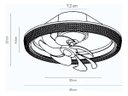 Ver imagem 2 de Plafon Ventilador Air Diamond Orbital 40w Multicor Bivolt