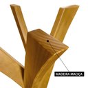 Ver imagem 4 de Base de Madeira Kemp para Mesa de Vidro Quadrada Resion