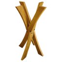 Ver imagem 1 de Base de Madeira Kemp para Mesa de Vidro Quadrada Resion