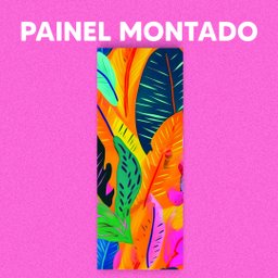 Papel de Parede 3D Painel 1M Folha Bananeira Decorada Jadim Realista Auto Colante Lavável - 3
