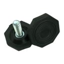 Ver imagem 1 de Kit C/12 Pés Niveladores 1/4x3/4 C/base de 30mm