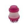 Escova Aplicadora Para Banho Seco e Massageador de Pets Rosa - 3