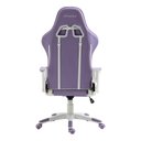 Ver imagem 3 de Cadeira escritório Gamer MX5 Giratória Branco e Roxo MYMAX:Branco+Roxa/Único/Unissex