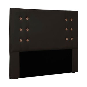 Cabeceira Cama Box Casal Queen 160cm Cléo Corino Marrom
