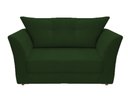 Ver imagem 2 de Namoradeira Decorativa Isis Suede Verde Pés Madeira Mz Decor