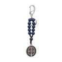 Ver imagem 1 de Chaveiro Dezena Medalha de São Bento Azul