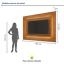 Ver imagem 3 de Rack com Painel para TV até 58 Polegadas com LED 100% MDF Pés em Madeira Maciça Austria