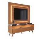 Ver imagem 2 de Rack com Painel para TV até 58 Polegadas com LED 100% MDF Pés em Madeira Maciça Austria