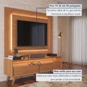 Ver imagem 5 de Rack com Painel para TV até 58 Polegadas com LED 100% MDF Pés em Madeira Maciça Austria