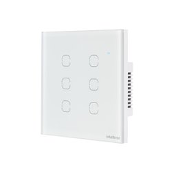 Interruptor Wifi Touch Branco Ews 1006 Intelbras - 1