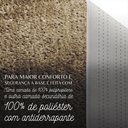Ver imagem 4 de Tapete Redondo Milano Soft Trigo Antiderrapante:1,50