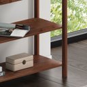 Ver imagem 5 de Aparador Decorativo Hall Entrada 2 Gav Madeira Castanho Apoana Idimex