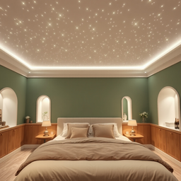 Céu Estrelado Original Branco Led Fibra Ótica 500 Pontos - 5