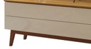 Ver imagem 3 de Rack para TV Wall 1.8 Off White com Nature - MoveisAqui