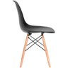 Cadeira Charles Eames Eiffel - Preto Preto - 4
