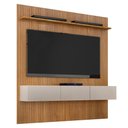 Ver imagem 1 de Estante Home para Tv de até 70 Polegadas Curitiba Valdemóveis Cinamomo e Off White