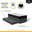 Ver imagem 5 de Cama Box com Colchão de Espuma D45 Pillow In Anjos Ortoconfort + Auxiliar de Molas Unique Solteiro