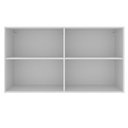 Ver mais imagens de Armário Aéreo Madesa Glamy 120 cm 2 Portas Branco Cor:Branco