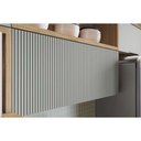 Ver imagem 7 de Armário de Cozinha Modulado Completa Marquesa Gourmet 5 Peças Nature/verde - Nesher