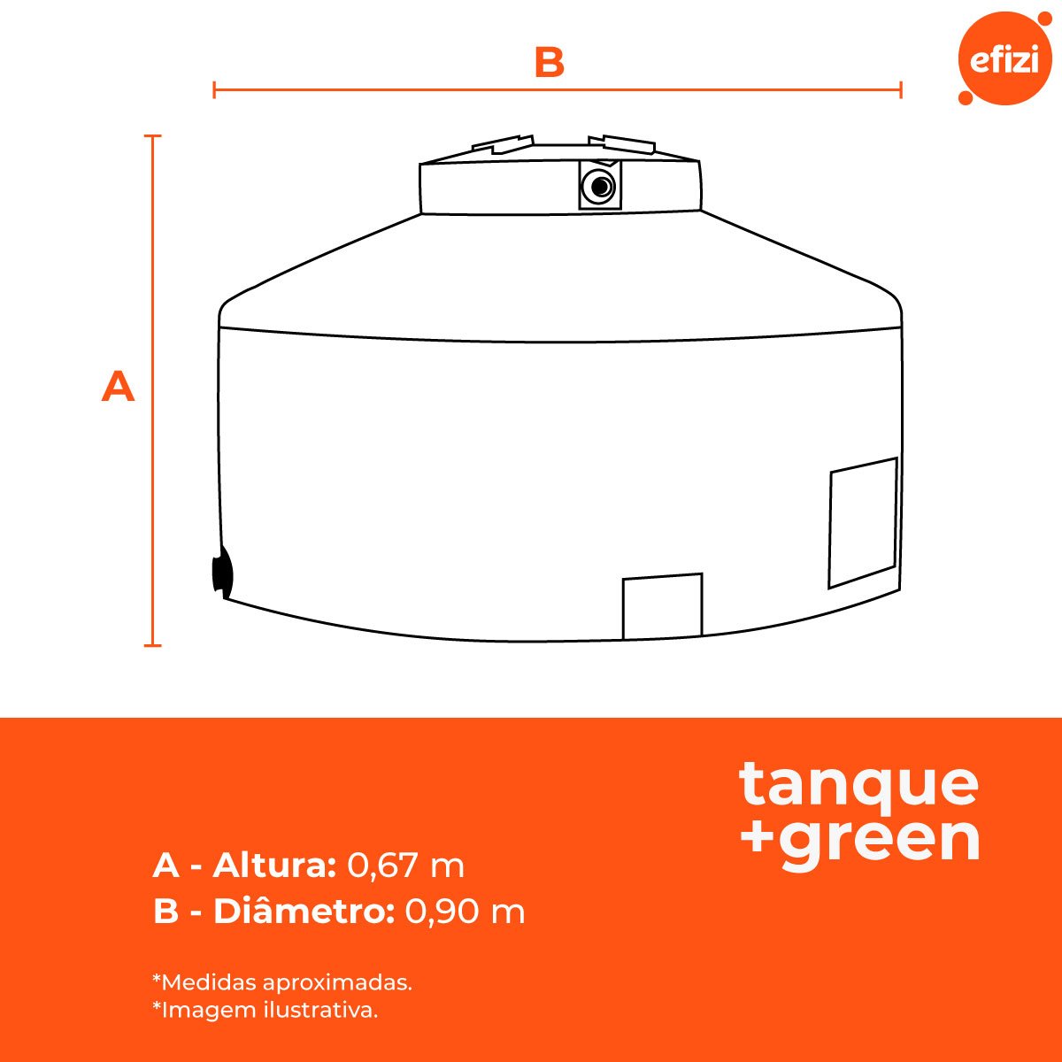 Tanque Green+ 310l - Acqualimp - 3