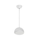 Ver imagem 1 de Lustre Pendente Luminária Sala Jantar Quarto Design 7743 3 Lâmpadas E27 Branca