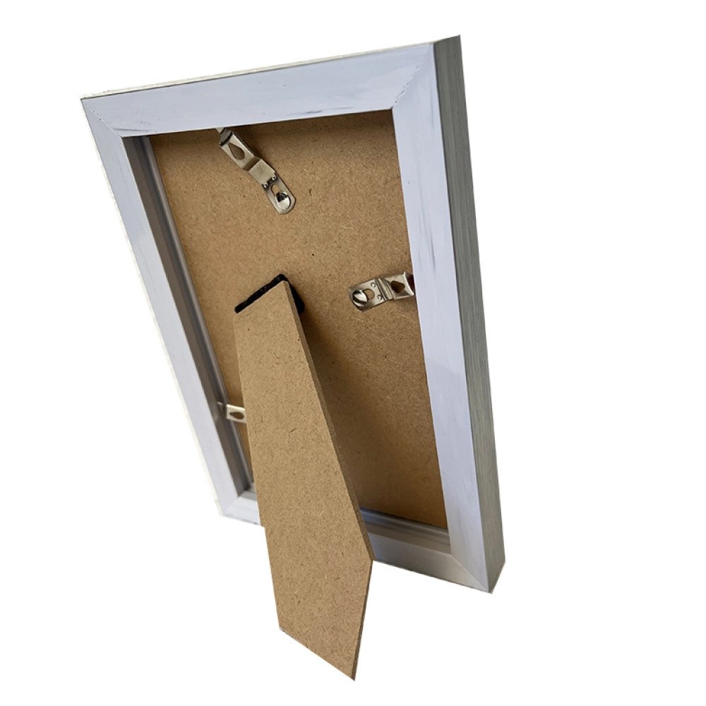 Porta Retrato 10x15 Prata Mdf/pvc Square - 2
