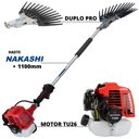 Ver imagem 4 de Mão Mecânica Nakashi Com Motor Mitsubishi TU26 e Braço de 110cm + 01 Óleo Castrol Stihl 2t