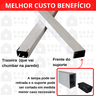 Suporte Pia Bancada 60 Cm De Chumbar Kit 3 Unidades - 5