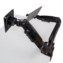 Ver imagem 5 de Kit Suporte Articulado Monitor e Notebook Pistão F160n Elg + Bandeja Apoio Nbh-1