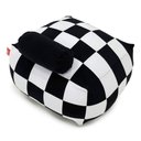 Ver imagem 3 de Puff Sensorial Grid Fofs Conforto Enchimento de Perolas Eps