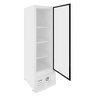 Expositor Vertical Tripla Ação Porta Cega 284 Litros Fricon VCET284-2C000 Branco 220V - 2