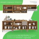 Ver imagem 4 de Cozinha Compacta para Cooktop 6 Peças 12 Portas 2 Gavetas Paris Sallêto Móveis