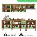 Ver imagem 5 de Cozinha Compacta para Cooktop 6 Peças 12 Portas 2 Gavetas Paris Sallêto Móveis