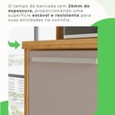 Ver imagem 7 de Cozinha Compacta para Cooktop 6 Peças 12 Portas 2 Gavetas Paris Sallêto Móveis
