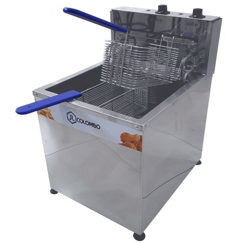 Fritadeira Elétrica de Mesa Água e Óleo 5kw Cuba 18L 220v