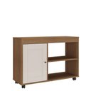 Ver imagem 3 de Rack para Tv 42 Pol 1p 91 Cm com Rodízios Cinamomo Off White Arly Cinamomo Off White