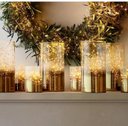 Ver imagem 3 de Kit Fio de Fada Micro Led Pilha 50 Lâmpadas Branco Quente Fixa 5 Metros 4 Unidades - Master Christma