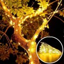 Ver imagem 4 de Kit Fio de Fada Micro Led Pilha 50 Lâmpadas Branco Quente Fixa 5 Metros 4 Unidades - Master Christma